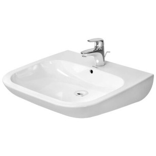 LAVABO PMR DURAVIT D-CODE 600mm BLANC BRILLANT LAVABO PMR DURAVIT D-CODE 600mm BLANC BRILLANT