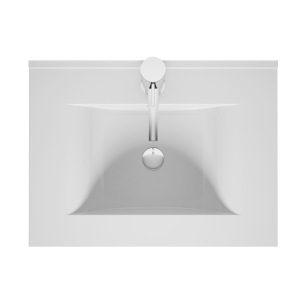 VASQUE CERAMIQUE WAVE NEW ICE 60CM BLANC VASQUE CERAMIQUE WAVE NEW ICE 60CM BLANC