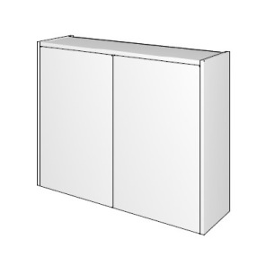 ARMOIRE DE TOILETTE NEW ICE 80CM BLANC ARMOIRE DE TOILETTE NEW ICE 80CM BLANC