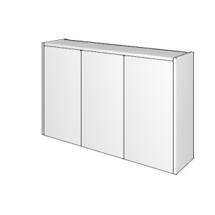 ARMOIRE DE TOILETTE NEW ICE 100CM CHENE ARMOIRE DE TOILETTE NEW ICE 100CM CHENE