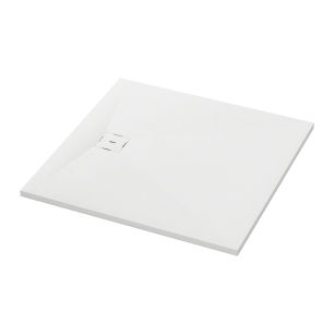 TUB DOUCHE RECOUPABLE SANSWISS CALCE 90X90 BLANC MAT 3CM W31Q09009