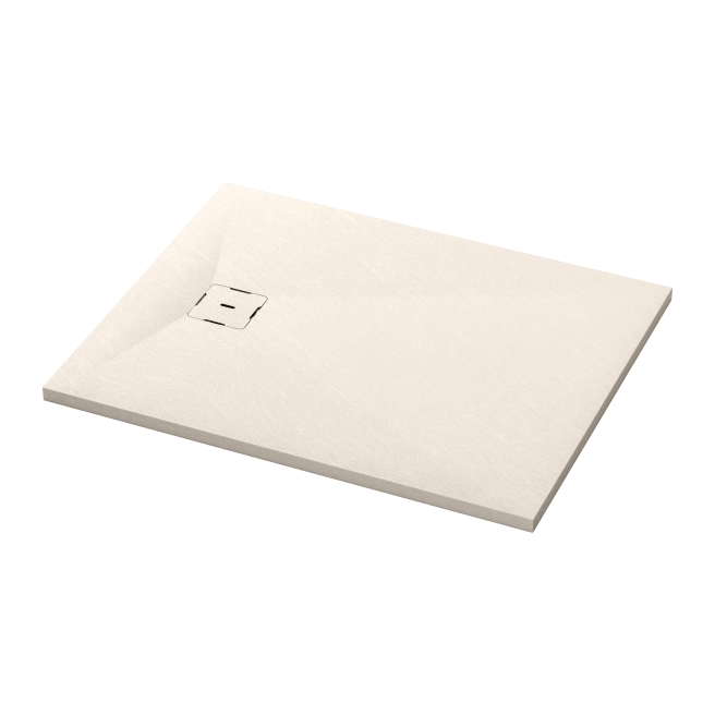 TUB DOUCHE RECOUPABLE SANSWISS CALCE 100X70 SABLE 3CM W31AS10007018