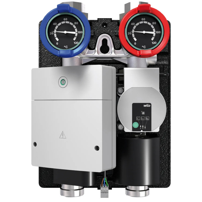 GROUPE POMPE BUDERUS CIRCUIT DIRECT + MODULE MM100 DN25 HS25/6