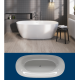 BAIGNOIRE ILOT RIHO MODELE A 170*80 BLANC BRILLANT