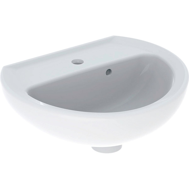 LAVE-MAINS PORCELAINE GEBERIT BASTIA BLANC 40*33