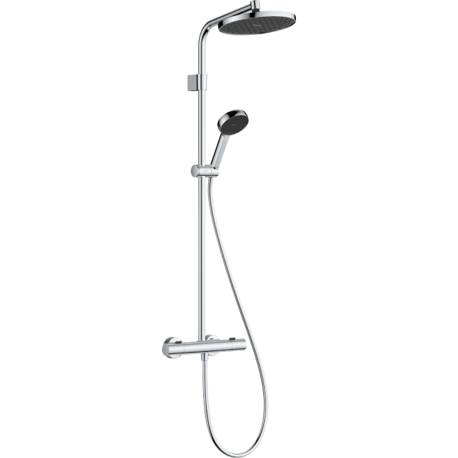SHOWERPIPE HANSGROHE ACTIVERA 240 1 JET CHROME 28078000