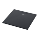 TUB DOUCHE RONAL AIR EVACUATION COTE LONG 90X90 ANTHRACITE
