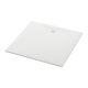 TUB DOUCHE RONAL AIR EVACUATION COTE LONG 100X100 BLANC MAT
