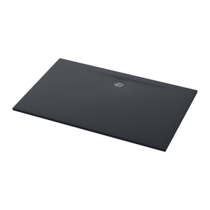 TUB DOUCHE RONAL AIR EVACUATION COTE LONG 100X80 ANTHRACITE