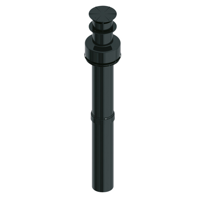 TERMINAL TOITURE PP/ALU EXPO INOX 80/125