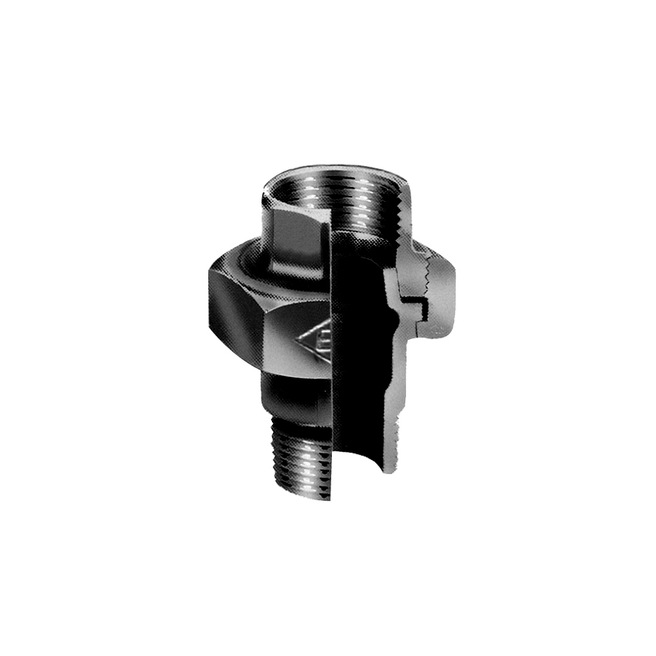 RACCORD UNION MF 3/8 NOIR