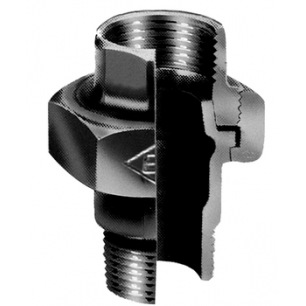 RACCORD UNION MF 6/4 NOIR RACCORD UNION MF 6/4 NOIR