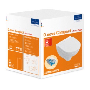 CUVETTE SUSPENDUE VILLEROY ET BOCH ONOVO COMPACT+SOFTCLOSE CUVETTE SUSPENDUE VILLEROY ET BOCH ONOVO COMPACT+SOFTCLOSE