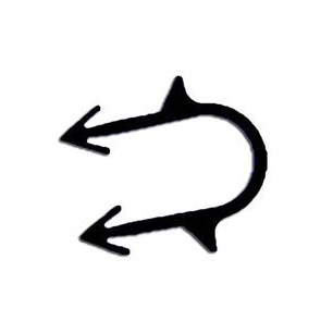 AGRAFE PLASTIQUE BEGETUBE 60mm 18-20