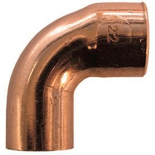 COUDE CUIVRE A SOUDER MF 90° 35. COUDE CUIVRE A SOUDER MF 90° 35.