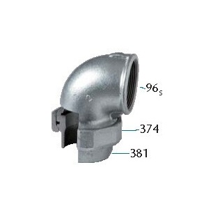 COUDE UNION FF 3/8 GALVA COUDE UNION FF 3/8 GALVA