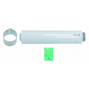 ALLONGE VENTOUSE PP/ALU BULEX 50cm 80/125  0020257019