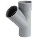 TE PVC A COLLER 45° MF 32MM