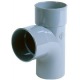 TE PVC A COLLER 87°30 MF 32MM