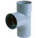 TE PVC A COLLER 87°30 MF 40MM