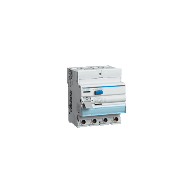 INTERRUPTEUR DIFFERENTIEL HAGER 4P 30ma 63A CDA463E