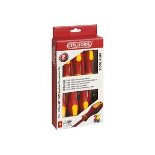 JEU DE TOURNEVIS ISO. 7PCES