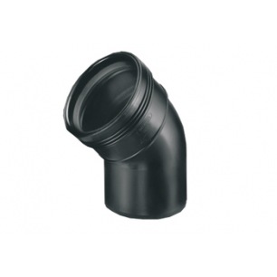 COUDE A JOINT PP WAVIN MF 45° 75mm COUDE A JOINT PP WAVIN MF 45° 75mm