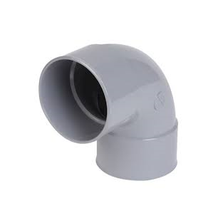 COUDE PVC A COLLER 87°30 FF 100MM COUDE PVC A COLLER 87°30 FF 100MM