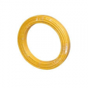 TUBE CUIVRE WICU GAZ ENROBE JAUNE 22mm X 1mm X 25 METRES