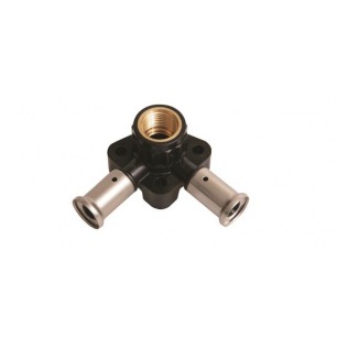CULASSE ALPEX DOUBLE A SERTIR HENCO PVDF 16mm X 1/2F X 16mm CULASSE ALPEX DOUBLE A SERTIR HENCO PVDF 16mm X 1/2F X 16mm