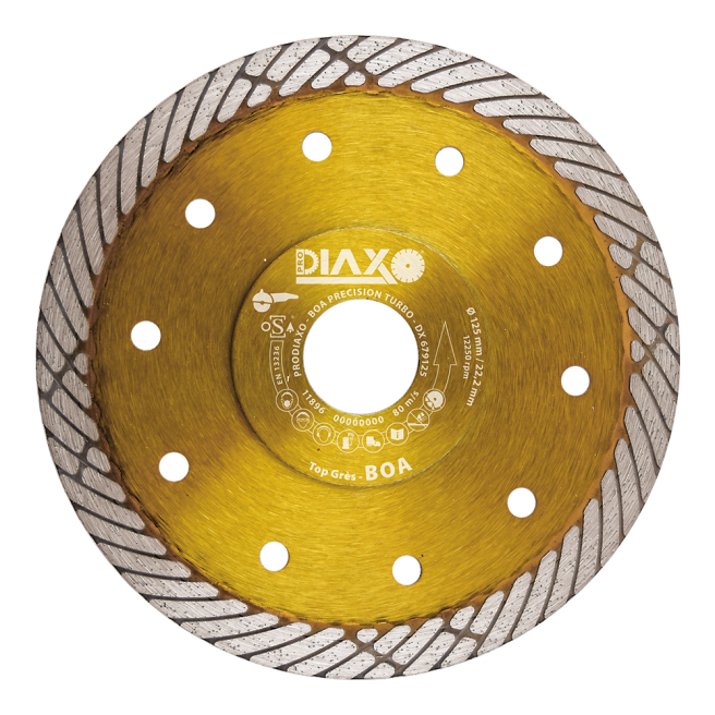 DISQUE DIAMANT DIAX TYCAN TOP GRES 125