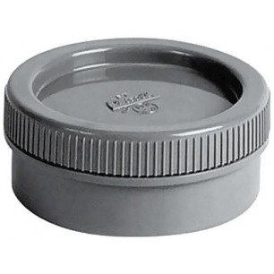 TAMPON DE VISITE PVC A COLLER M 110MM TAMPON DE VISITE PVC A COLLER M 110MM