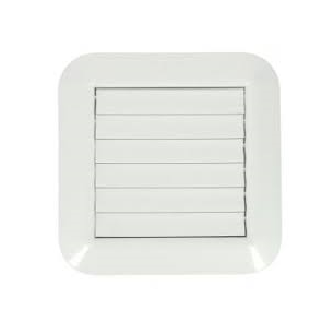 GRILLE A VOLETS MOBILES MARRON 100mm - 110mm - 125mm