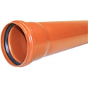 TUBE PVC ORANGE BENOR 5 M 110