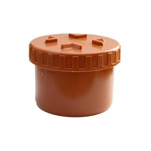 BOUCHON PVC A VISSER M 160MM JOINT LIBRE ROUGE BOUCHON PVC A VISSER M 160MM JOINT LIBRE ROUGE