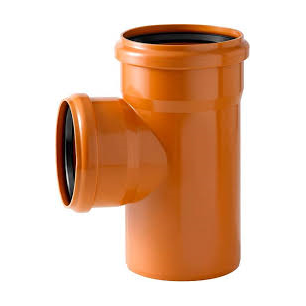 TE PVC 87°30 MF 110MM JOINT LIBRE ROUGE TE PVC 87°30 MF 110MM JOINT LIBRE ROUGE