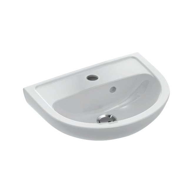 LAVE-MAINS PORCELAINE SAVAL BLANC 45*34