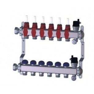 COLLECTEUR RADSON 4/4 3 CIRCUITS+DEBIMETRES COLLECTEUR RADSON 4/4 3 CIRCUITS+DEBIMETRES