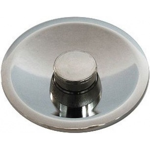 PLAQUE DE RUE RONDE CHROME 3/4 X 1/2 PLAQUE DE RUE RONDE CHROME 3/4 X 1/2