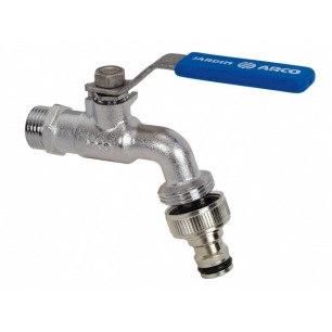 ROBINET DOUBLE SERVICE A BILLE 1/2 ROBINET DOUBLE SERVICE A BILLE 1/2