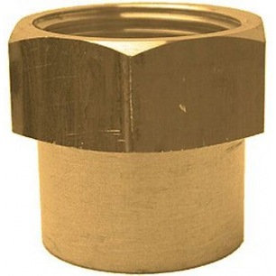 RACCORD FER - CUIVRE A SOUDER 1/2 F - 18 RACCORD FER - CUIVRE A SOUDER 1/2 F - 18