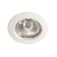 SPOT ENCASTRE 220V SOCKET GU10 BLANC DIAMETRE 78mm