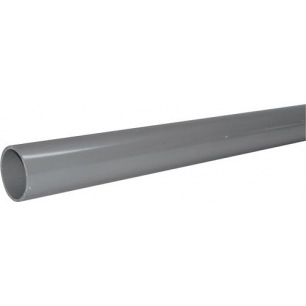 TUBE PVC EP 1,8MM 4M 40MM GRIS B76 TUBE PVC EP 1,8MM 4M 40MM GRIS B76